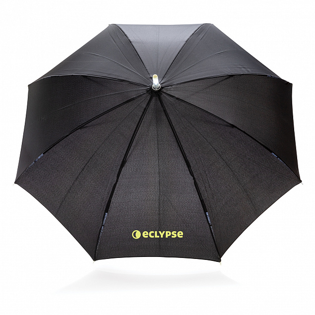 Механический зонт со светодиодами 23" с логотипом  заказать по выгодной цене в кибермаркете AvroraStore