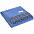 Плед Mumbai Duo, голубой с логотипом  заказать по выгодной цене в кибермаркете AvroraStore