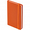 Блокнот Nota Bene, оранжевый с логотипом  заказать по выгодной цене в кибермаркете AvroraStore