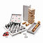 Набор настольных игр Микадо/Домино в деревянной коробке с логотипом  заказать по выгодной цене в кибермаркете AvroraStore