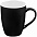 Кружка Bright Tulip, матовая, черная с зеленым с логотипом  заказать по выгодной цене в кибермаркете AvroraStore