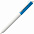 Ручка шариковая Hint Special, белая с зеленым с логотипом  заказать по выгодной цене в кибермаркете AvroraStore