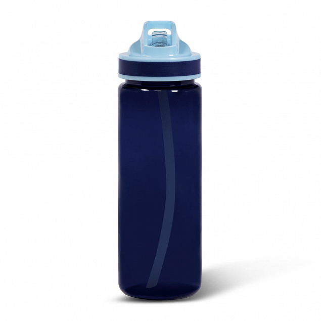 Спортивная бутылка для воды Portobello Premio, 750ml, синяя с логотипом  заказать по выгодной цене в кибермаркете AvroraStore