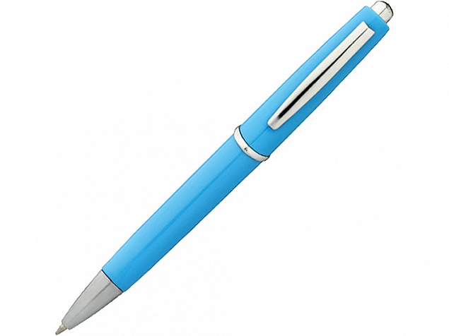 Ручка шариковая Celebration, голубой, черные чернила с логотипом  заказать по выгодной цене в кибермаркете AvroraStore