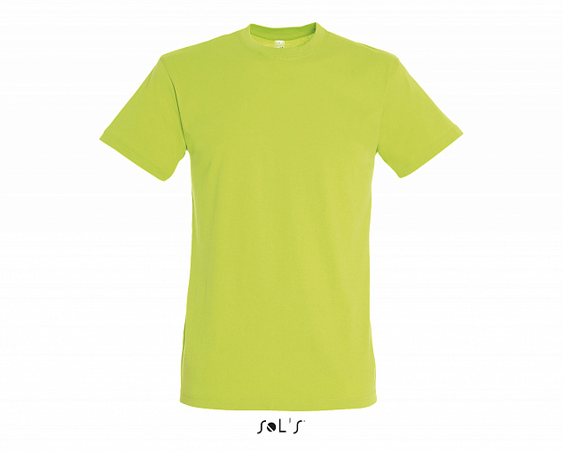 Фуфайка (футболка) REGENT мужская,Зеленое яблоко XXS с логотипом  заказать по выгодной цене в кибермаркете AvroraStore
