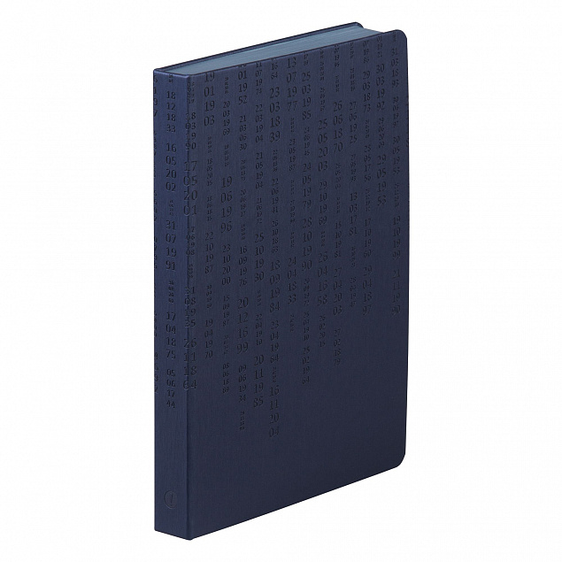 Ежедневник «Исторический», полудатированный, синий с логотипом  заказать по выгодной цене в кибермаркете AvroraStore