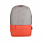 Рюкзак "Beam", серый/синий, 44х30х10 см, полиамид с логотипом  заказать по выгодной цене в кибермаркете AvroraStore