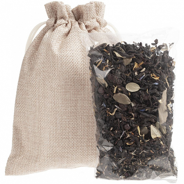Чай «Таежный сбор» в бежевом мешочке с логотипом  заказать по выгодной цене в кибермаркете AvroraStore