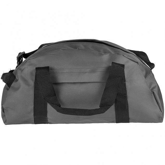Спортивная сумка Portager, серая с логотипом  заказать по выгодной цене в кибермаркете AvroraStore