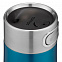 Термостакан Luxe, вакуумный, герметичный, бирюзовый (морская волна) с логотипом  заказать по выгодной цене в кибермаркете AvroraStore