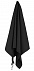 Полотенце Atoll Large, черное с логотипом  заказать по выгодной цене в кибермаркете AvroraStore