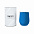 Набор Cofer Tube софт-тач CO12s grey, синий с логотипом  заказать по выгодной цене в кибермаркете AvroraStore