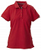 Рубашка поло женская AVON LADIES, красная с логотипом  заказать по выгодной цене в кибермаркете AvroraStore