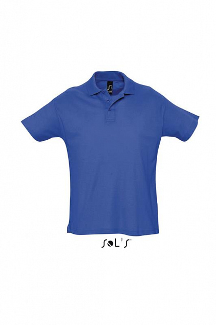 Джемпер (рубашка-поло) SUMMER II мужская,Ярко-синий L с логотипом  заказать по выгодной цене в кибермаркете AvroraStore