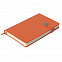 Ежедневник недатированный Spirit , А5, оранжевый, кремовый блок с логотипом  заказать по выгодной цене в кибермаркете AvroraStore