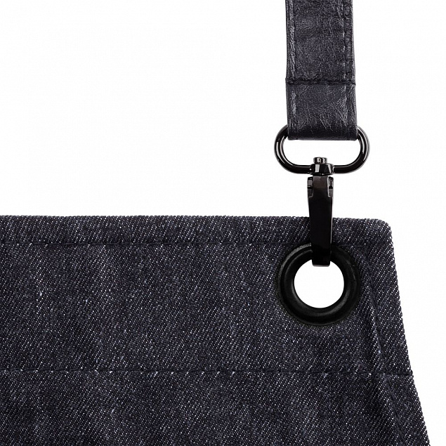 Фартук Craft, черный джинс с логотипом  заказать по выгодной цене в кибермаркете AvroraStore