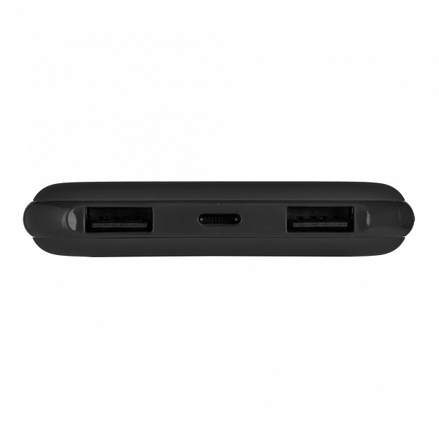 Внешний аккумулятор Uniscend All Day Compact 10 000 мAч, черный с логотипом  заказать по выгодной цене в кибермаркете AvroraStore