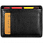 Чехол для карт Remini, черный с логотипом  заказать по выгодной цене в кибермаркете AvroraStore