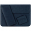 Чехол для ноутбука Nubuk, синий с логотипом  заказать по выгодной цене в кибермаркете AvroraStore