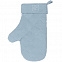 Прихватка-рукавица Feast Mist, серо-голубая с логотипом  заказать по выгодной цене в кибермаркете AvroraStore