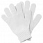 Перчатки Real Talk, белые с логотипом  заказать по выгодной цене в кибермаркете AvroraStore