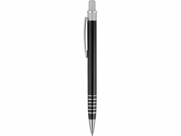 Ручка шариковая Бремен, черный с логотипом  заказать по выгодной цене в кибермаркете AvroraStore