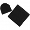 Шапка Glenn, черная с логотипом  заказать по выгодной цене в кибермаркете AvroraStore