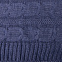 Плед VELVILJE MINI, темно-синий, шерсть 30%, акрил 70%, 120*170 см с логотипом  заказать по выгодной цене в кибермаркете AvroraStore