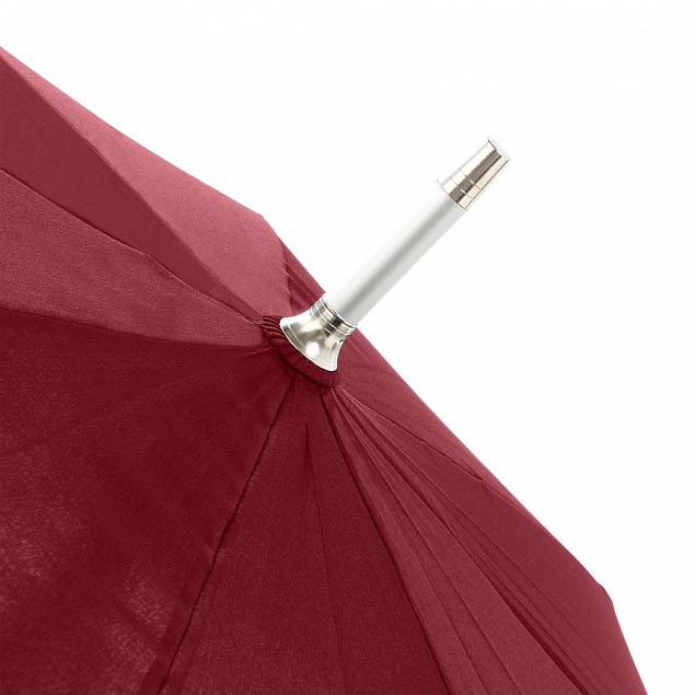 Зонт-трость Alu Golf AC, бордовый с логотипом  заказать по выгодной цене в кибермаркете AvroraStore