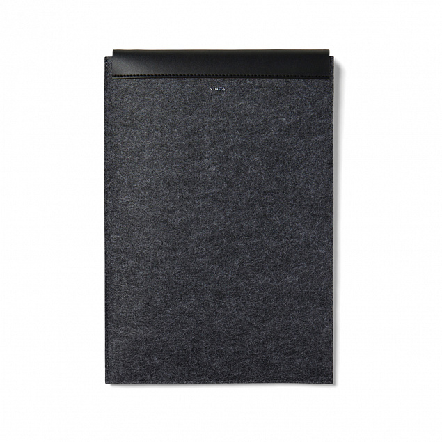 Чехол для ноутбука VINGA Albon из переработанного фетра GRS, 14’’ с логотипом  заказать по выгодной цене в кибермаркете AvroraStore