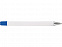 Набор Квартет: ручка шариковая, карандаш и маркер, белый/синий с логотипом  заказать по выгодной цене в кибермаркете AvroraStore