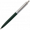 Ручка шариковая Popular, зеленая с логотипом  заказать по выгодной цене в кибермаркете AvroraStore