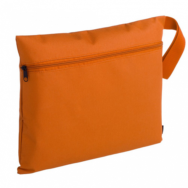 Конференц-сумка Unit Saver, оранжевая с логотипом  заказать по выгодной цене в кибермаркете AvroraStore