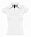 Рубашка поло женская без пуговиц PRETTY 220, белая с логотипом  заказать по выгодной цене в кибермаркете AvroraStore