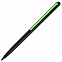 Карандаш GrafeeX в чехле, черный с зеленым с логотипом  заказать по выгодной цене в кибермаркете AvroraStore