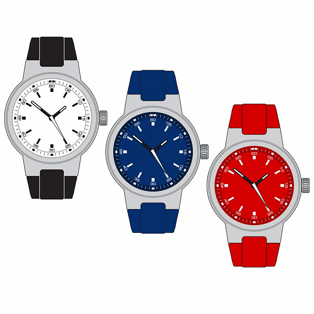 Часы наручные на заказ Zeit Sport с логотипом  заказать по выгодной цене в кибермаркете AvroraStore