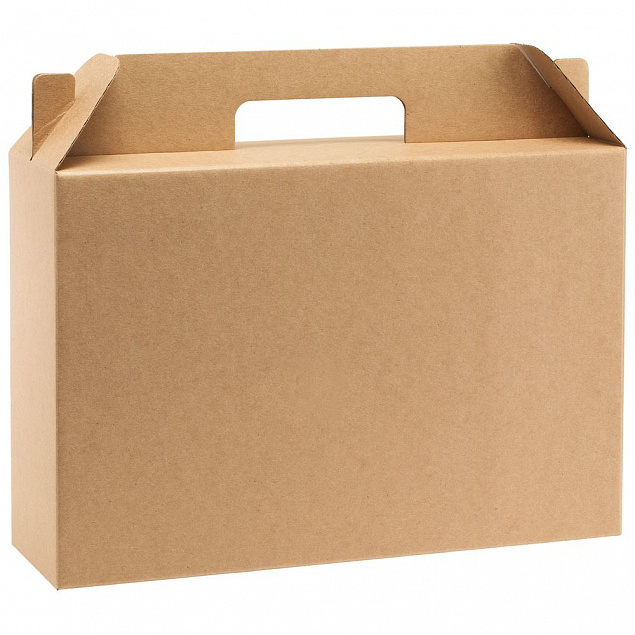 Коробка In Case L, крафт с логотипом  заказать по выгодной цене в кибермаркете AvroraStore