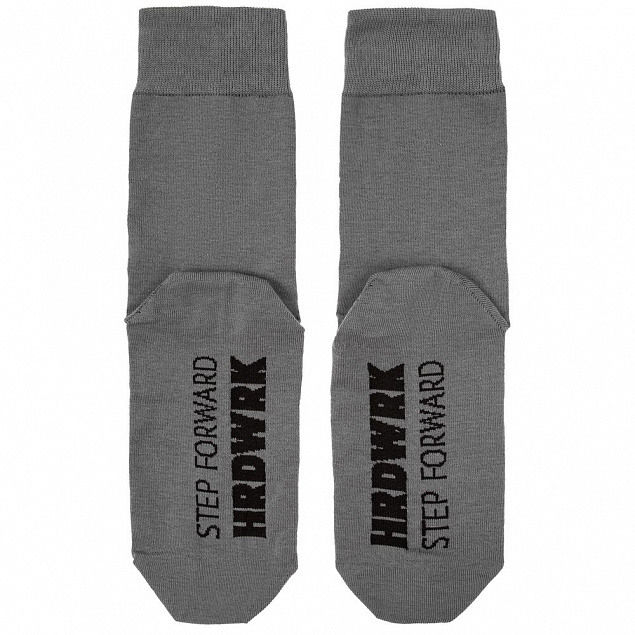 Набор из 6 пар носков Hard Work с логотипом  заказать по выгодной цене в кибермаркете AvroraStore