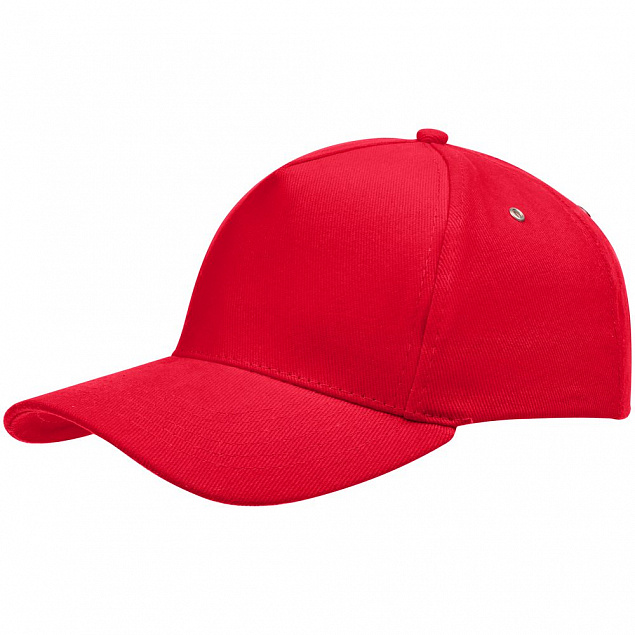 Бейсболка Standard, красная с логотипом  заказать по выгодной цене в кибермаркете AvroraStore
