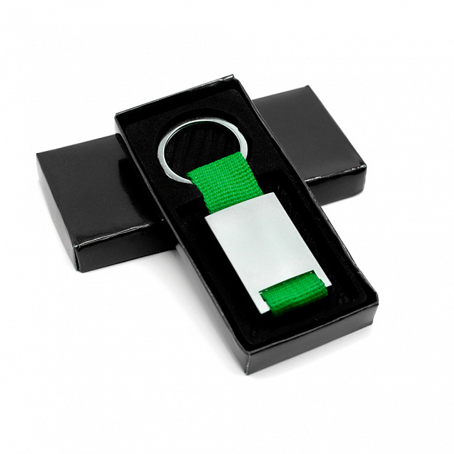 Брелок TYPPO в подарочной упаковке - Зеленый FF с логотипом  заказать по выгодной цене в кибермаркете AvroraStore