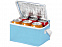 Сумка-холодильник Spectrum, светло-синий/белый с логотипом  заказать по выгодной цене в кибермаркете AvroraStore