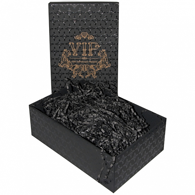 Коробка подарочная Very Important Present, большая с логотипом  заказать по выгодной цене в кибермаркете AvroraStore