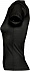Футболка стретч женская MIAMI 170 черная с логотипом  заказать по выгодной цене в кибермаркете AvroraStore