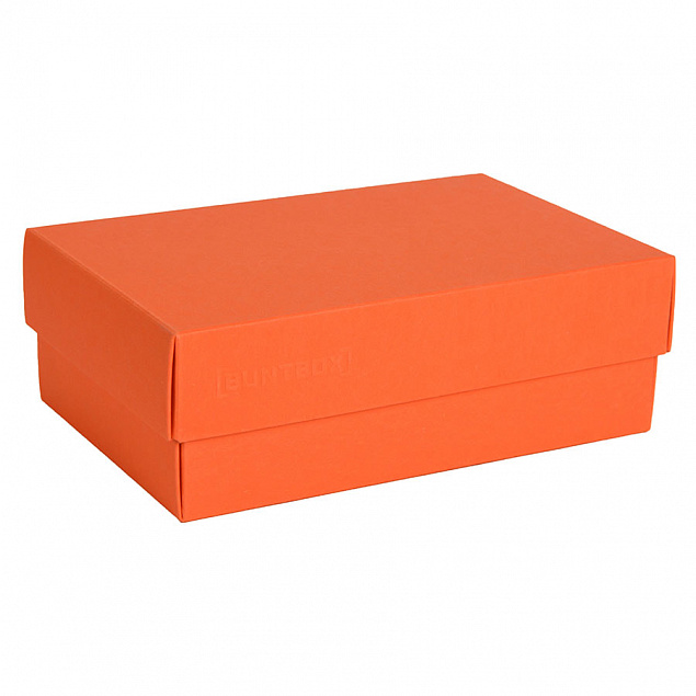 Коробка картонная, "COLOR" 11,5*6*17 см; оранжевый с логотипом  заказать по выгодной цене в кибермаркете AvroraStore