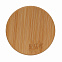 Стакан из боросиликатного стекла с двойными стенками и бамбуковой крышкой, 350 мл с логотипом  заказать по выгодной цене в кибермаркете AvroraStore
