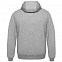 Толстовка мужская Hooded Full Zip серый меланж с логотипом  заказать по выгодной цене в кибермаркете AvroraStore