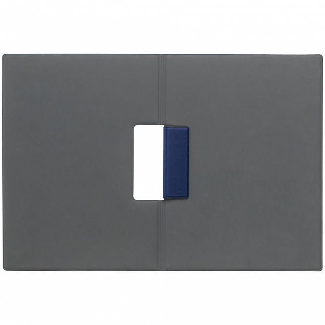 Папка-планшет Devon, синяя с логотипом  заказать по выгодной цене в кибермаркете AvroraStore