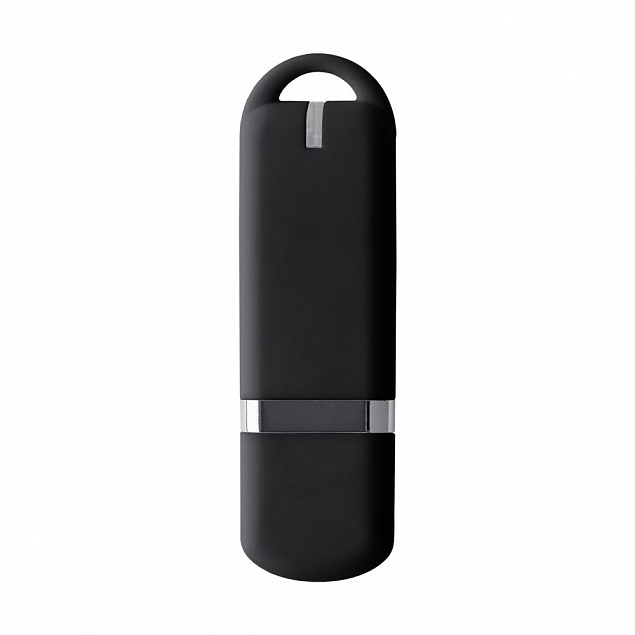 Флешка Memo, 8 Гб, черная с логотипом  заказать по выгодной цене в кибермаркете AvroraStore