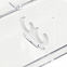 Футляр Serene для 2 ручек, прозрачный с логотипом  заказать по выгодной цене в кибермаркете AvroraStore
