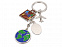 Брелок "Вокруг света" с логотипом  заказать по выгодной цене в кибермаркете AvroraStore